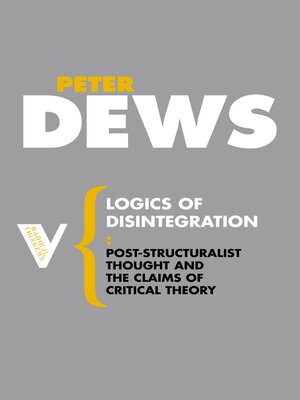 cover image of Logics of Disintegration